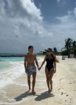 Raquel Mauri i Ivan Rakitić na Maldivima