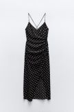 POLKA DOT PRINT MIDI DRESS/ ZARA/ 19,99 EUR
