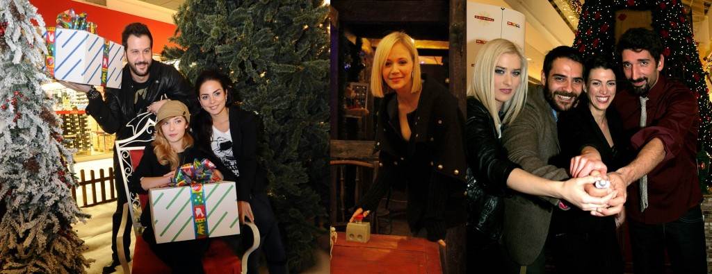 Jelena Rozga i glumci upalili božićne lampice