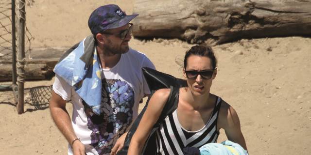 Larisa Lipovac Navojec u rijetkom izlasku s dugogodišnjim partnerom