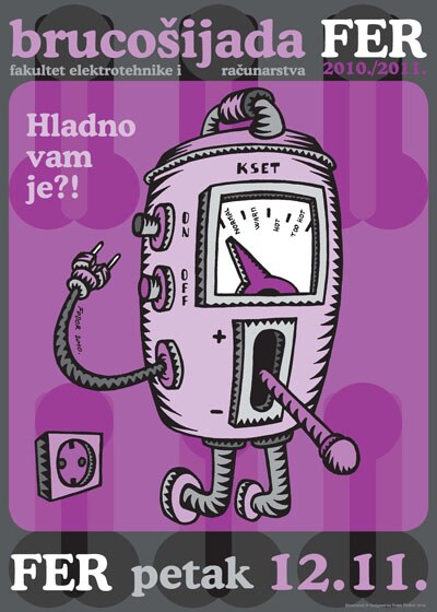 Ludi provod na Brucošijadi FER-a