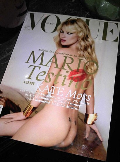 Kate Moss gola za brazilski Vogue