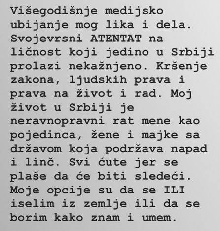 Karleuša u fizičkom okršaju s novinarom