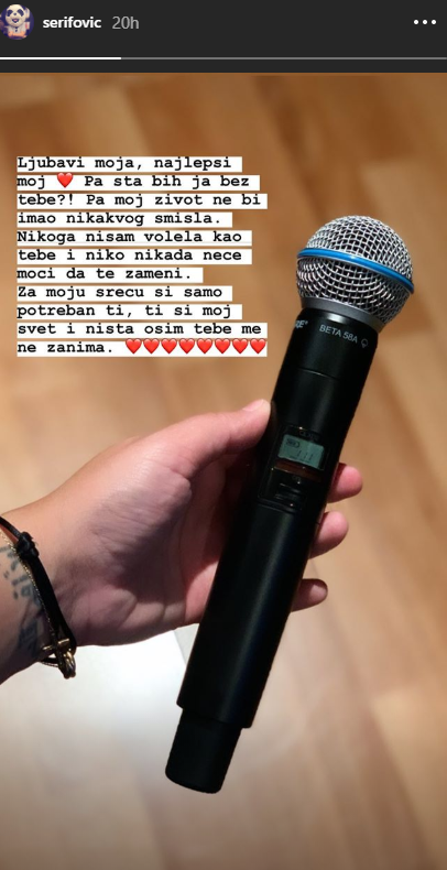 Marija Šerifović: 'Nikoga nisam voljela kao tebe, ti si moj svijet'