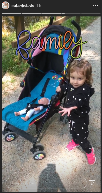 Maja Cvjetković prošetala s kćerkom i unukom