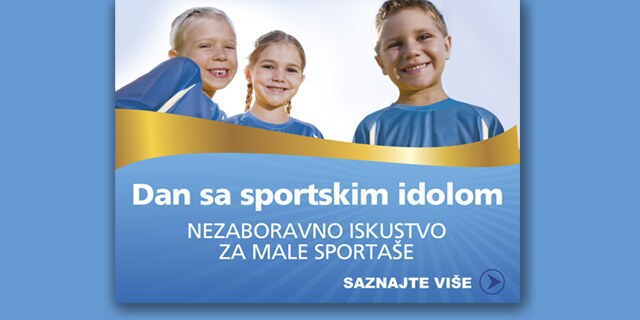 Dan sa sportskim idolom uz Konzum i P&G