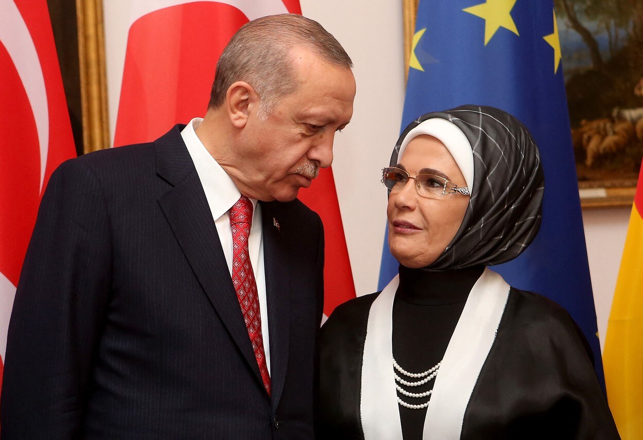 Emine Erdogan i Recep Tayyip Erdogan