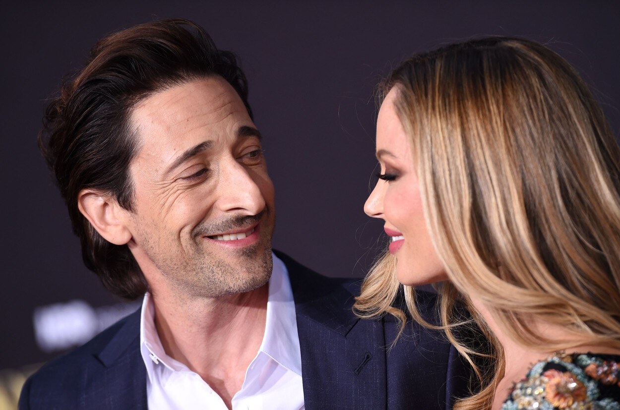 Adrien Brody i Georgina Chapman