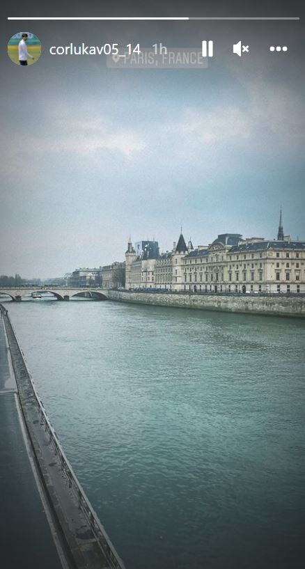 Vedran Ćorluka i Franka Batelić uživaju u Parizu