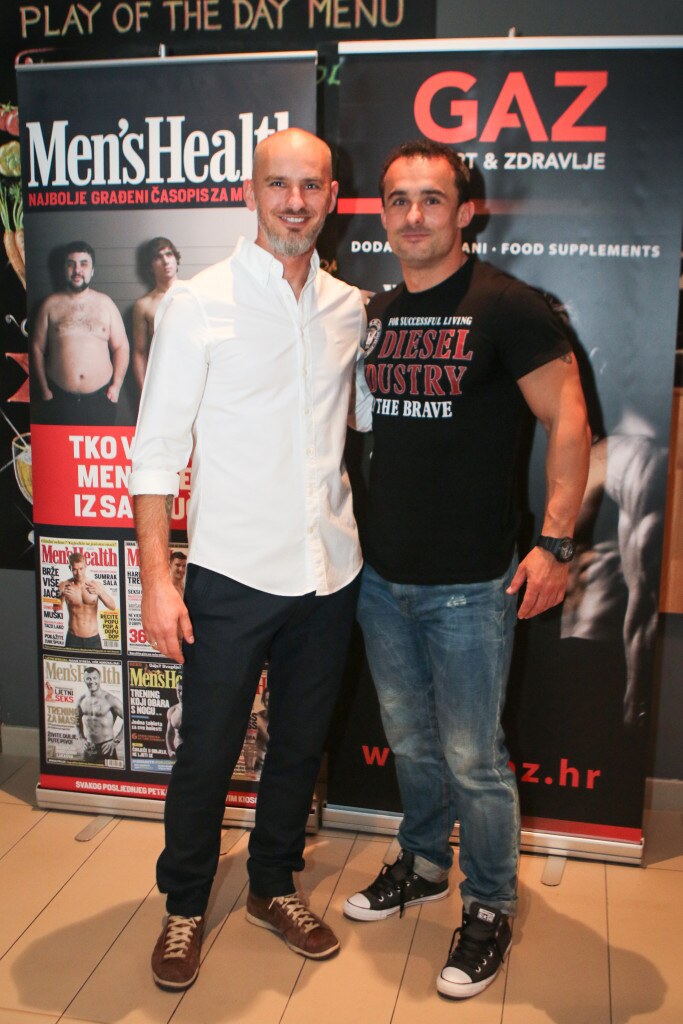 Sportske zvijezde na promociji Men's Healthove knjige 'Do mišića bez utega'
