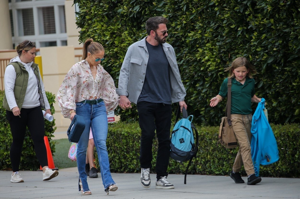 Jennifer Lopez, Ben Affleck i Samuel Affleck