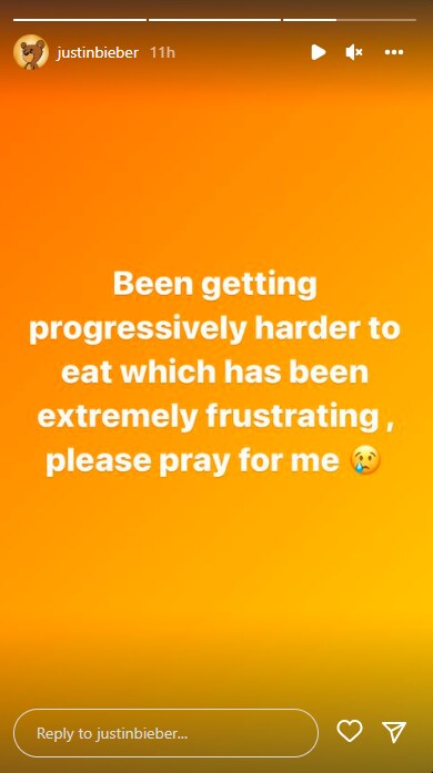 Justin Bieber na Instagramu je tražio ljude da mole za njegov oporavak