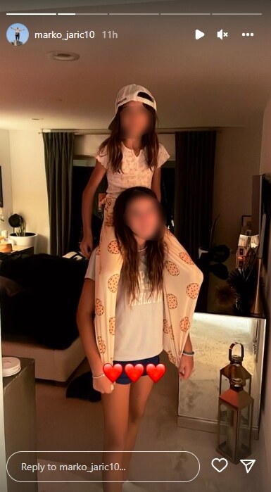 Valentina i Sienna su kćeri Marka Jarića i Adriane Lime