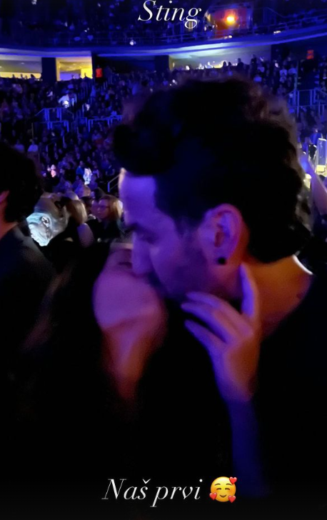 Kristina Krepela i Marin Miletić na Stingovom koncertu