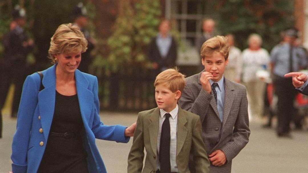 Princeza Diana sa sinovima