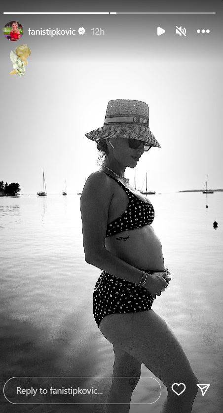 Fani Stipković je trudna 20 tjedana