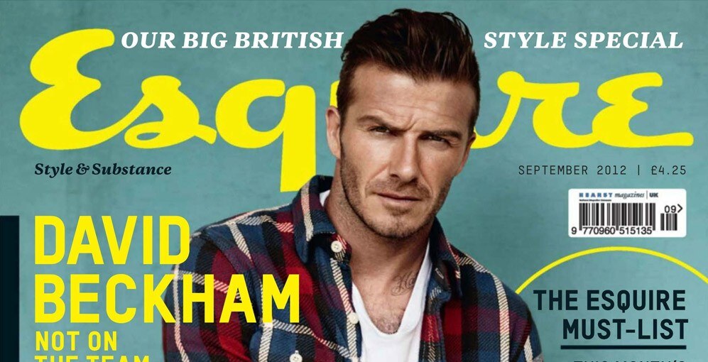 David Beckham za britansko izdanje časopisa Esquire