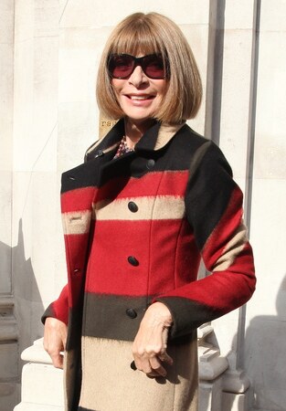 Legendarna Anna Wintour pristigla u London