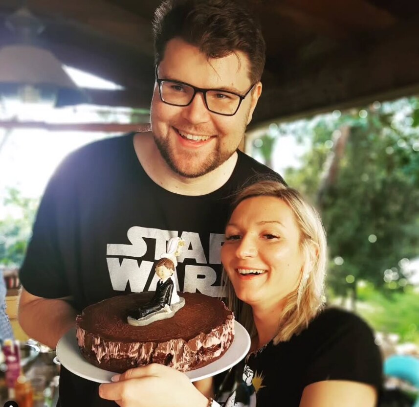 Peđa Grbin i supruga Altana