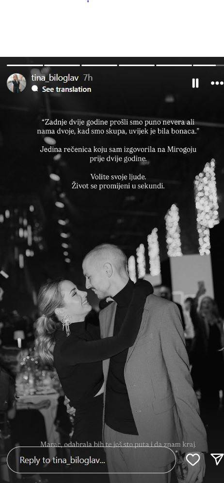 Tina Biloglav i Marko Babić