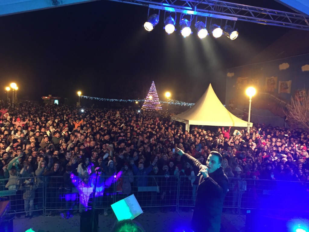 Ivan Zak za doček 2016. zagrijao Koprivnicu