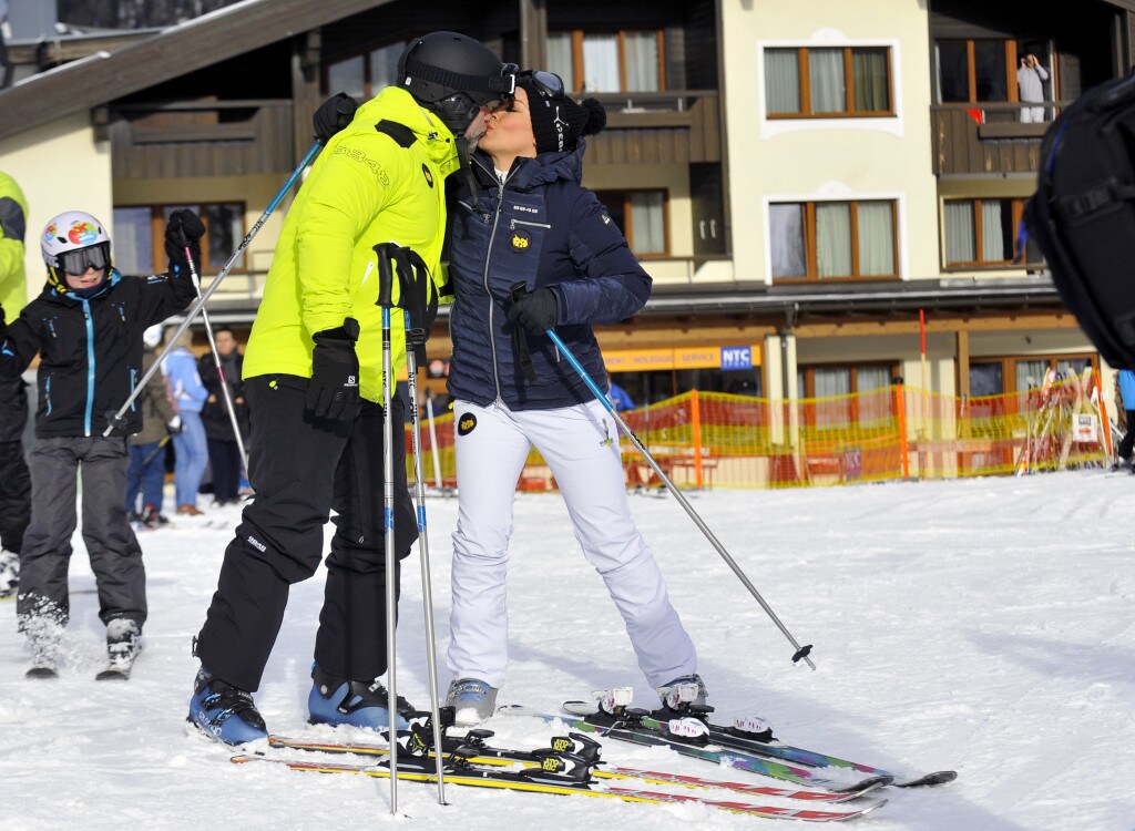 Indira i Miroslav Levak: Vrući poljupci na skijaškim stazama