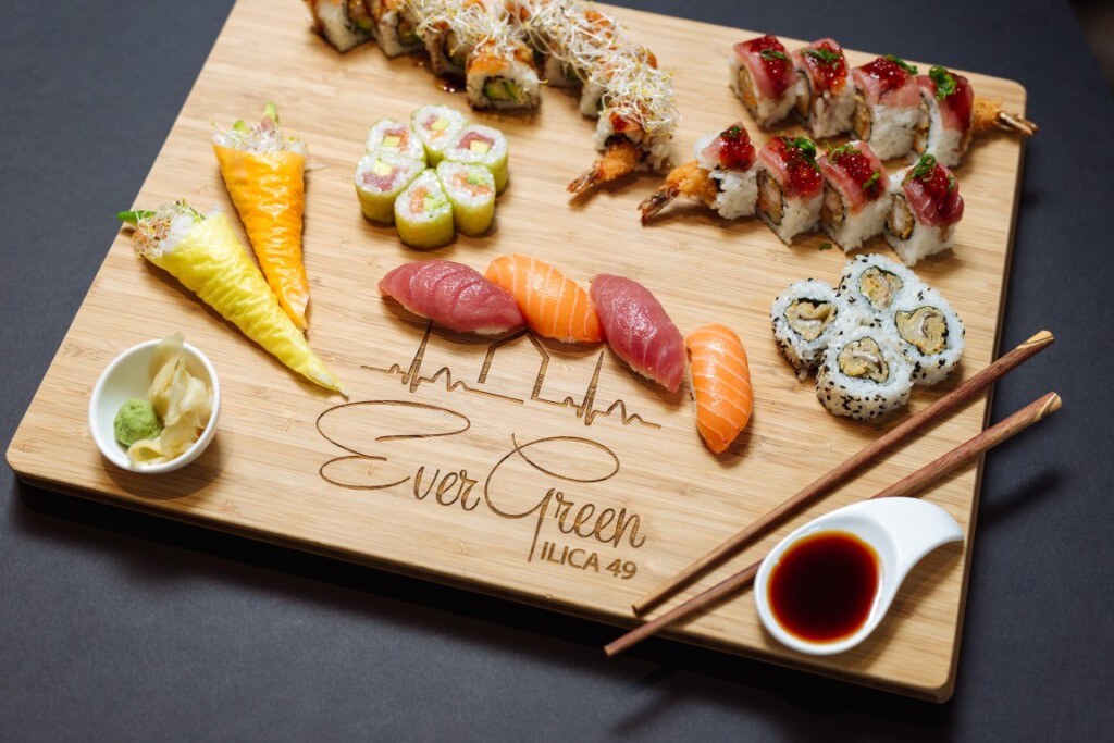 Rapsodija sushi okusa u EverGreen Sushi Baru
