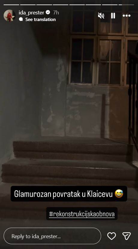 Stubište u zgradi Ide Prester