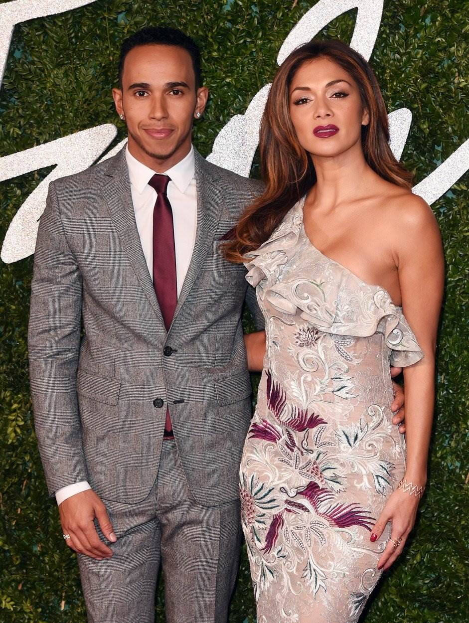 Nicole Scherzinger, Lewis Hamilton