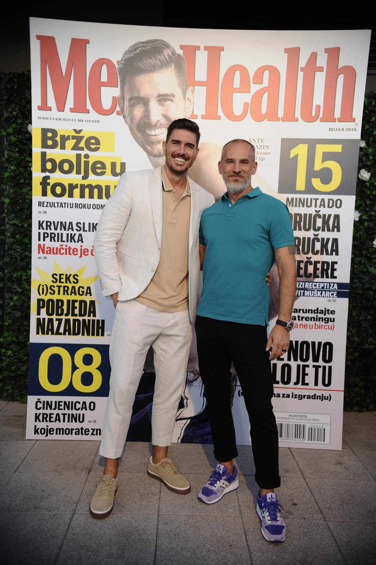 Promocija rujanskog Men’s Healtha uz brojne poznate osobe