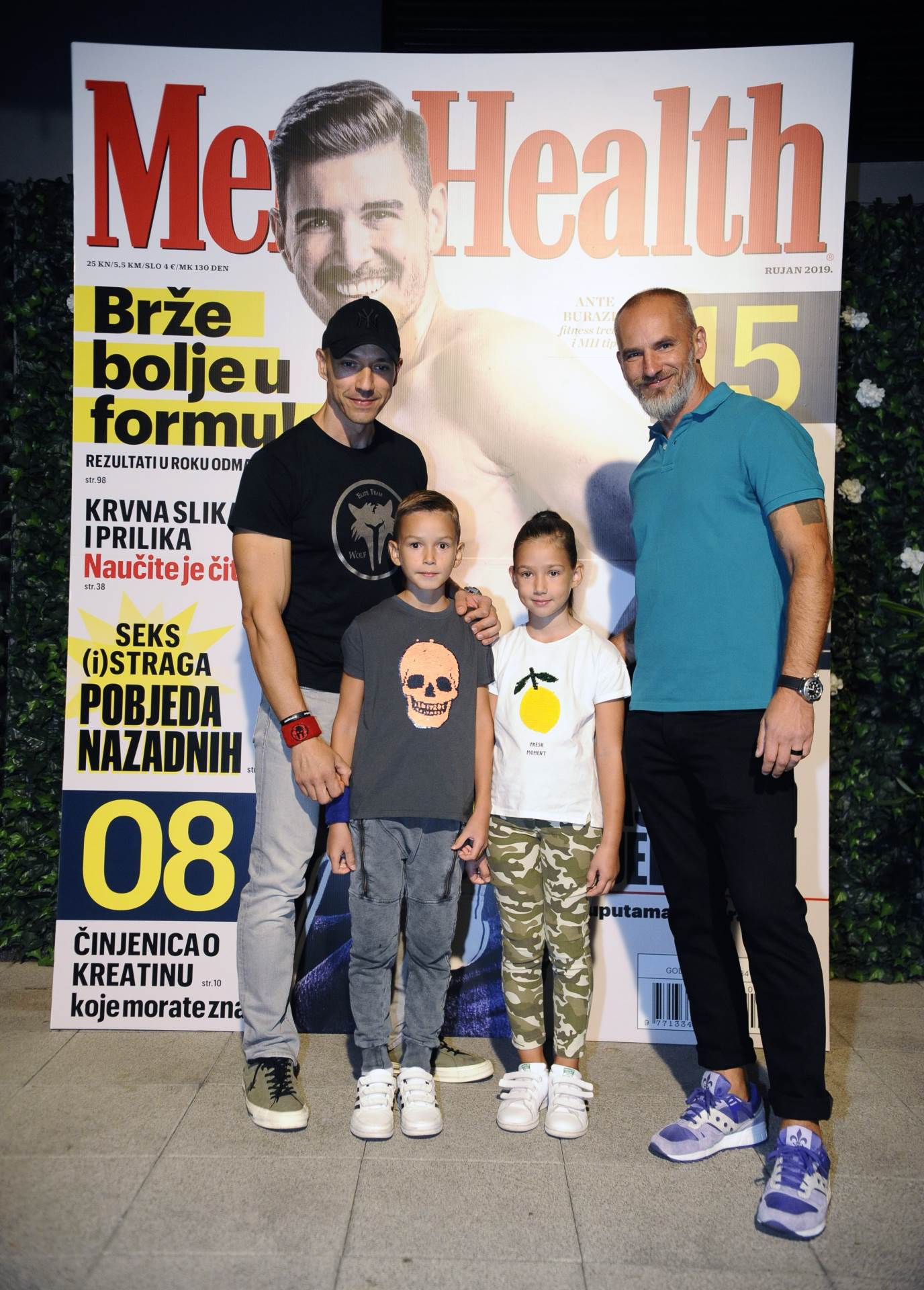 Promocija rujanskog Men’s Healtha uz brojne poznate osobe