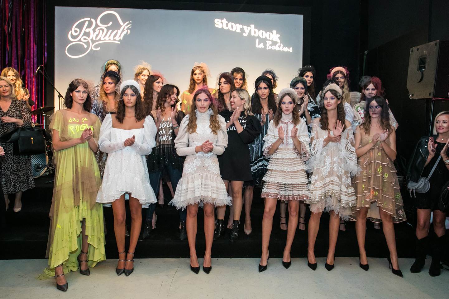 U mističnom ambijentu Jadran filma, održana je revija modnog dvojca Boudoir