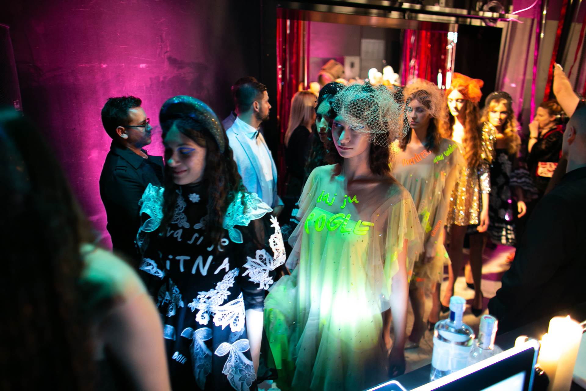 U mističnom ambijentu Jadran filma, održana je revija modnog dvojca Boudoir