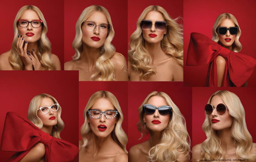 Baršunasta i elegantna božićna kampanja Bilić Vision Optike