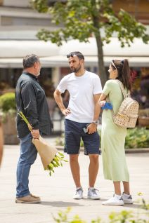 Milan Badelj sa suprugom Martinom
