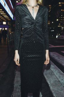 SHIMMERY VELVET DRESS/ZARA/ 29.95 EUR