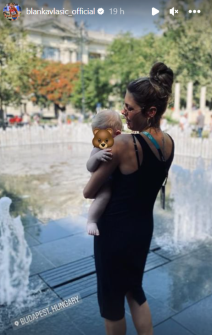 Blanka Vlašic na prosvjedu zbog ubojstva Luke Bancica