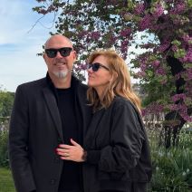 Mirna Zidarić s mužem