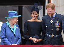 Kraljica Elizabeta II., Meghan Markle i princ Harry