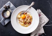 Recept Spicy Miso Carbonara