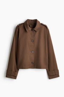 Trench-look cotton jacket/HM/12,99 EUR