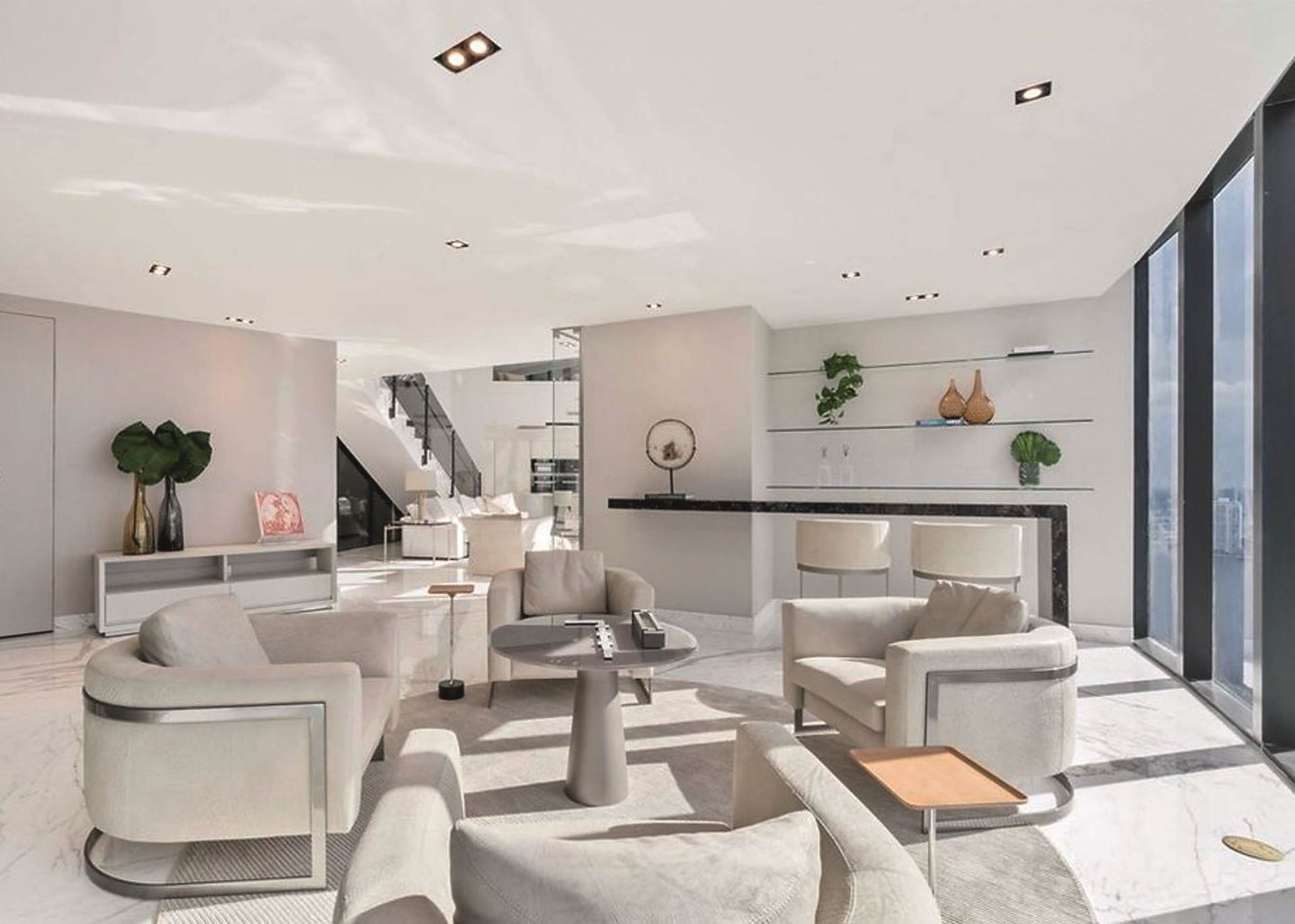 Penthouse Lionela Messija u koji možete uvesti automobil