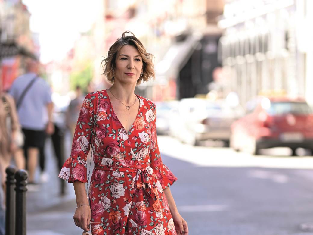 Daria Lorenci Flatz sa sinom Tinom 