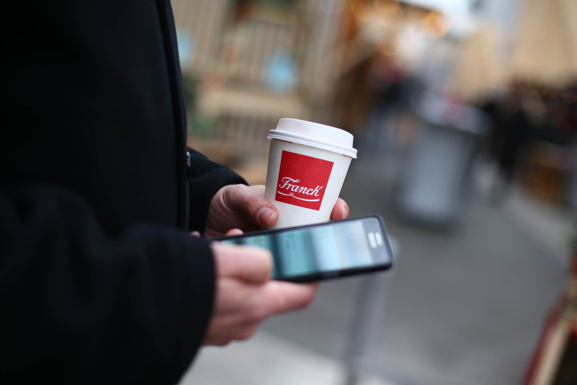 Uživajte i dalje u šalici omiljene Franck kave za van