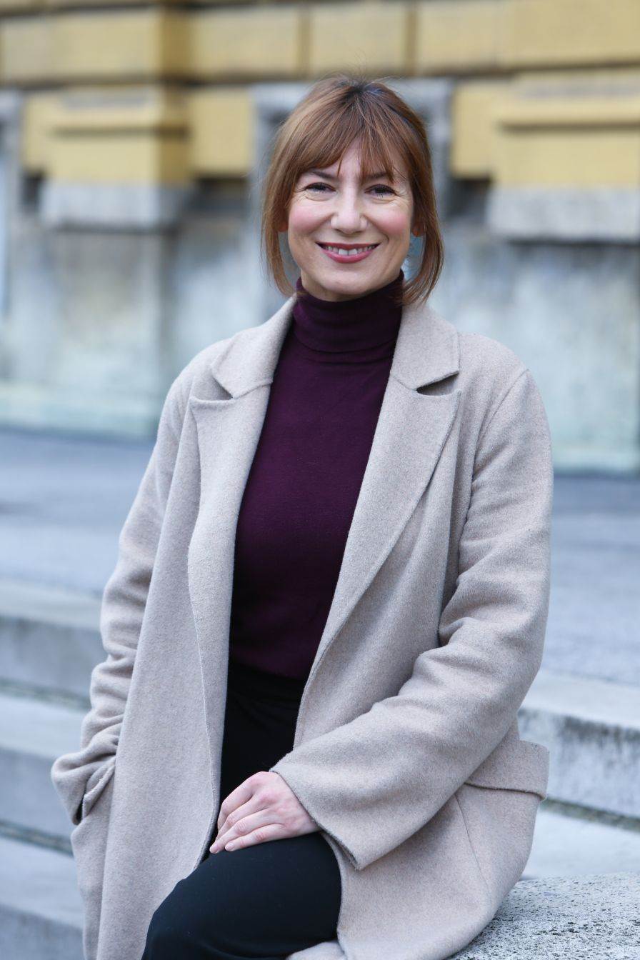 Daria Lorenci Flatz sa sinom Tinom 