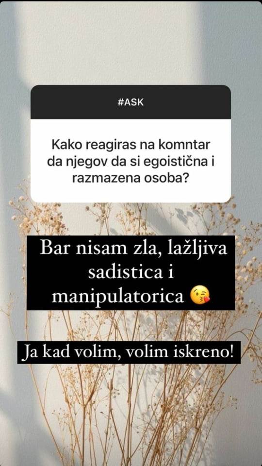 POKAZALA GORANOVE PORUKE Hana rekla svoju istinu o vezi s Jurenecom