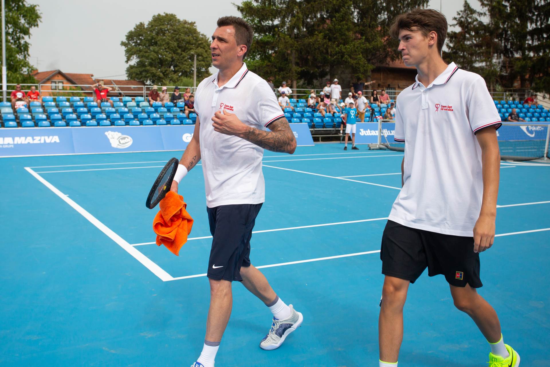 Mario Mandžukić na predstavljanju knjige Hrvatska škola nogometa