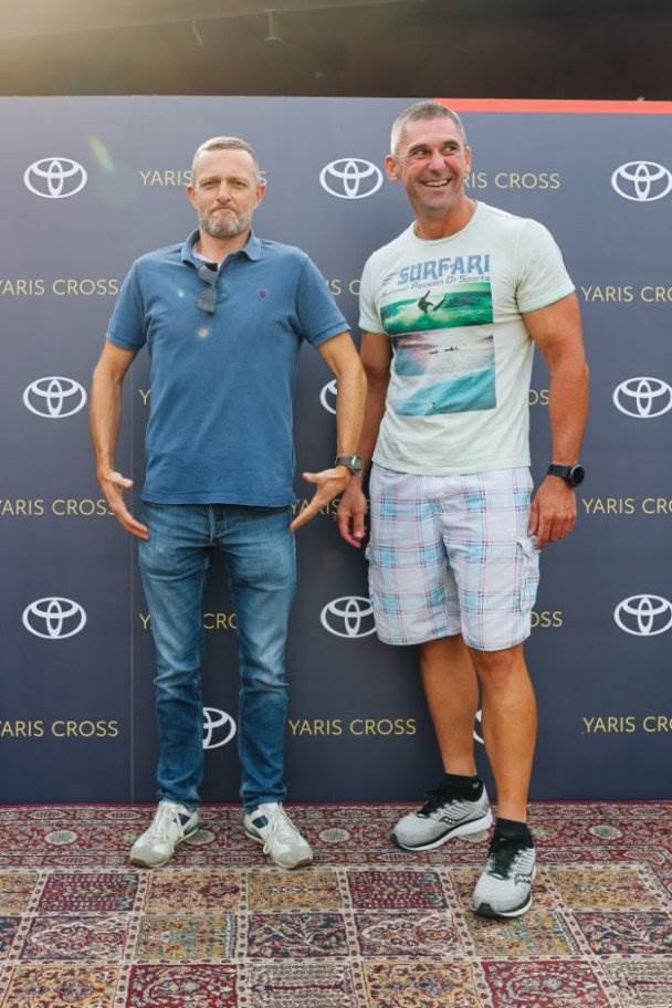 rally vozač Juraj Šebalj i humanitarac Marko Kos