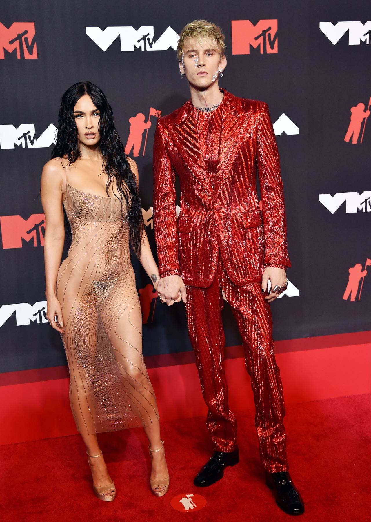 Megan Fox i Machine Gun Kelly na crvenom tepihu