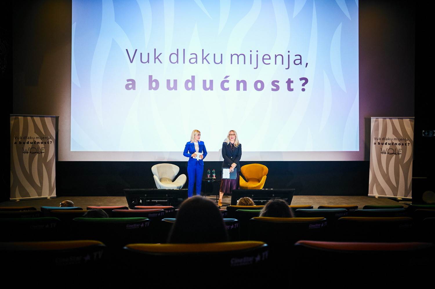 Barbara Kolar i Donna Diana Prcic WOLF kongres